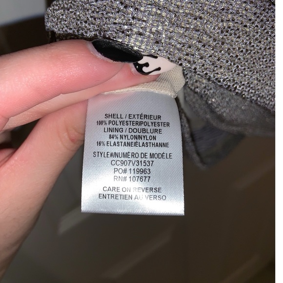 Alice & Olivia Judy metallic mini dress—-NWT - Picture 15 of 16